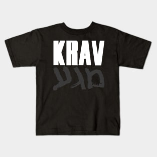 Krav Magakira - Black v2 Kids T-Shirt